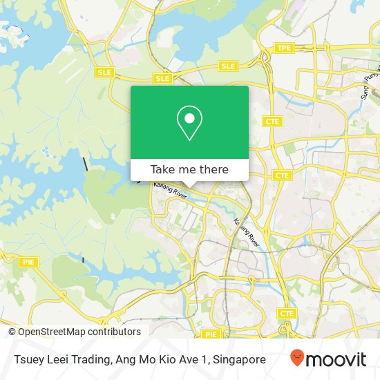 Tsuey Leei Trading, Ang Mo Kio Ave 1 map