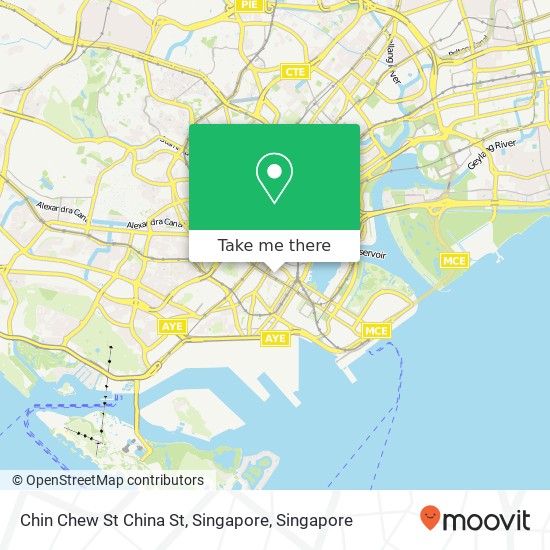 Chin Chew St China St, Singapore map