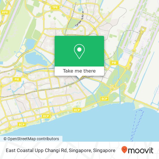 East Coastal Upp Changi Rd, Singapore地图