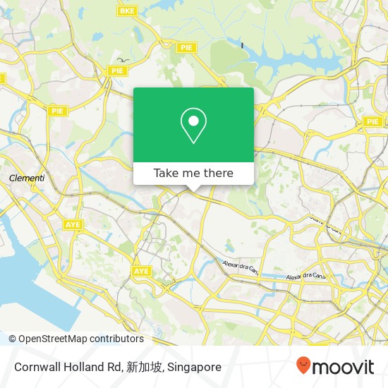 Cornwall Holland Rd, 新加坡 map