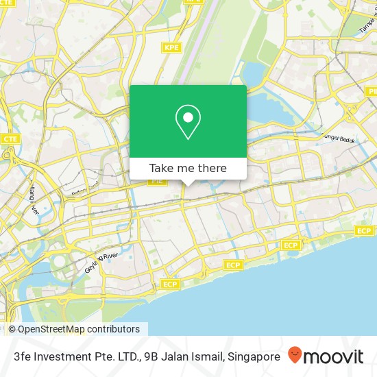 3fe Investment Pte. LTD., 9B Jalan Ismail map