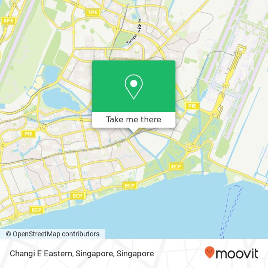 Changi E Eastern, Singapore map