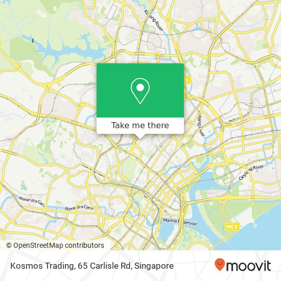 Kosmos Trading, 65 Carlisle Rd地图