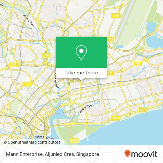 Mann Enterprise, Aljunied Cres map