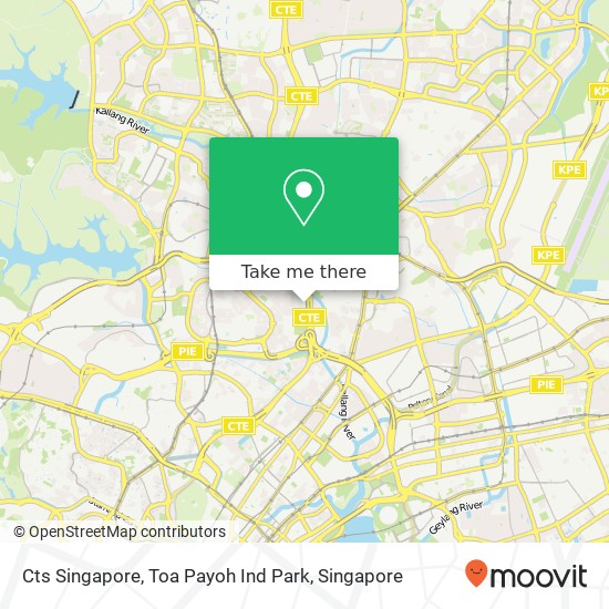 Cts Singapore, Toa Payoh Ind Park map