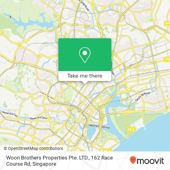 Woon Brothers Properties Pte. LTD., 162 Race Course Rd map