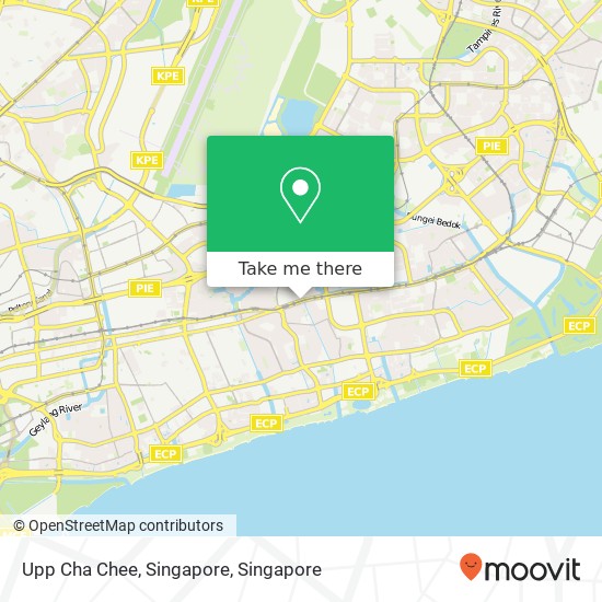 Upp Cha Chee, Singapore地图