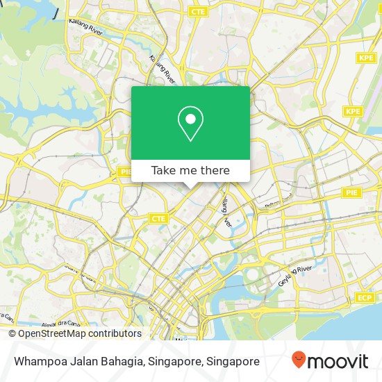 Whampoa Jalan Bahagia, Singapore地图