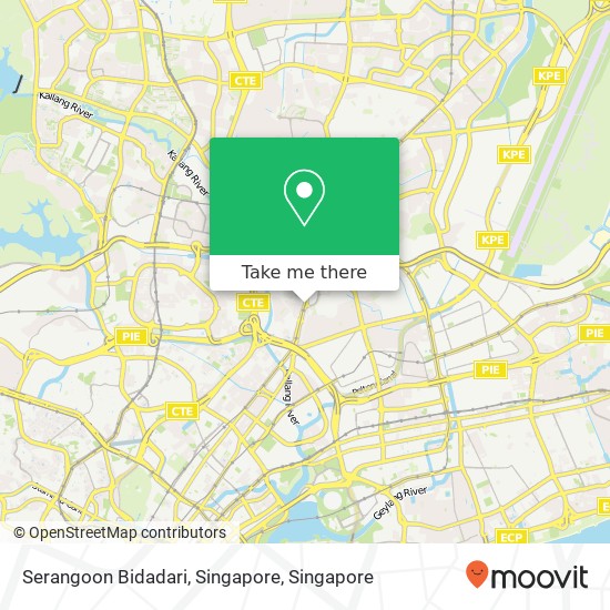 Serangoon Bidadari, Singapore地图