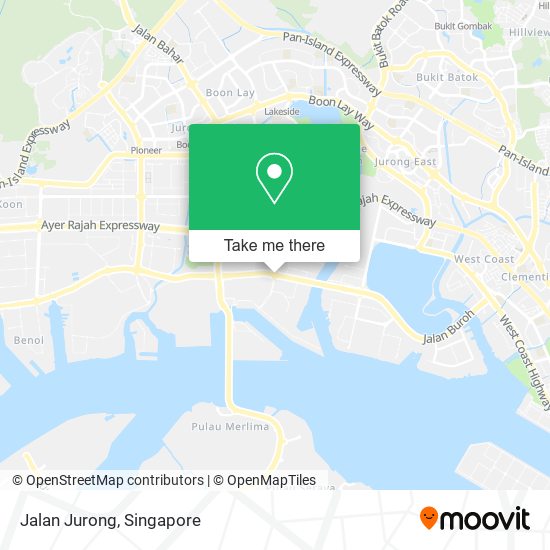 Jalan Jurong map