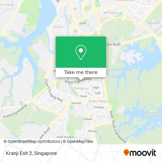 Kranji Exit 2 map