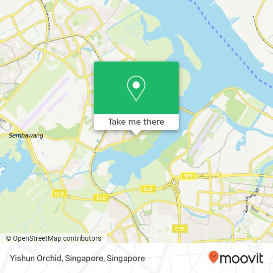 Yishun Orchid, Singapore地图