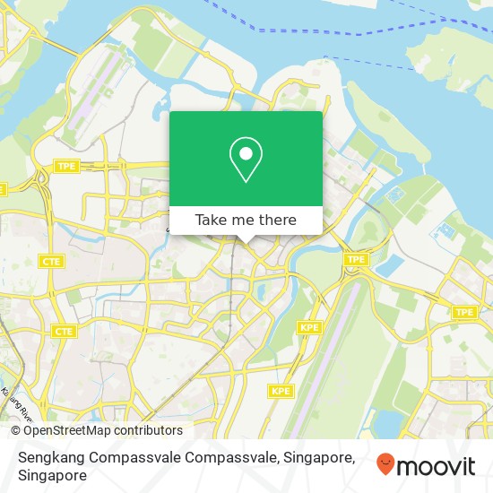 Sengkang Compassvale Compassvale, Singapore map