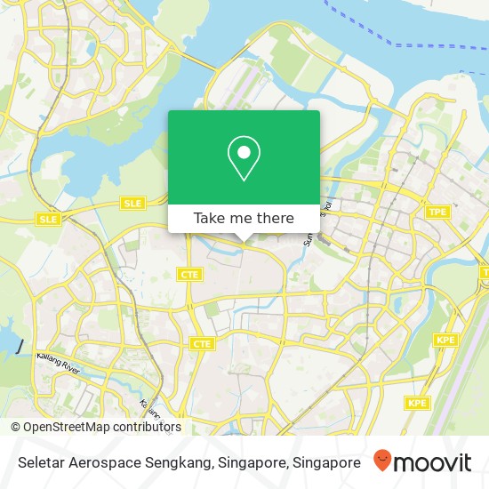 Seletar Aerospace Sengkang, Singapore map