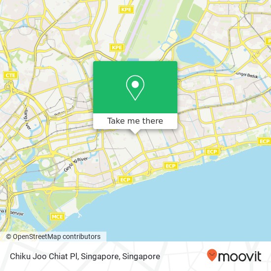 Chiku Joo Chiat Pl, Singapore map