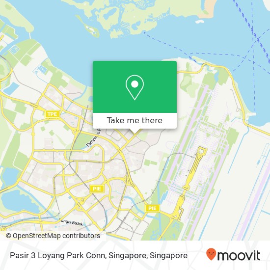 Pasir 3 Loyang Park Conn, Singapore地图