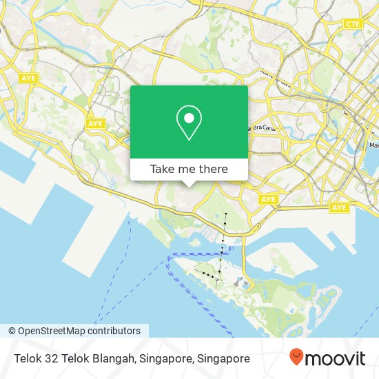 Telok 32 Telok Blangah, Singapore map