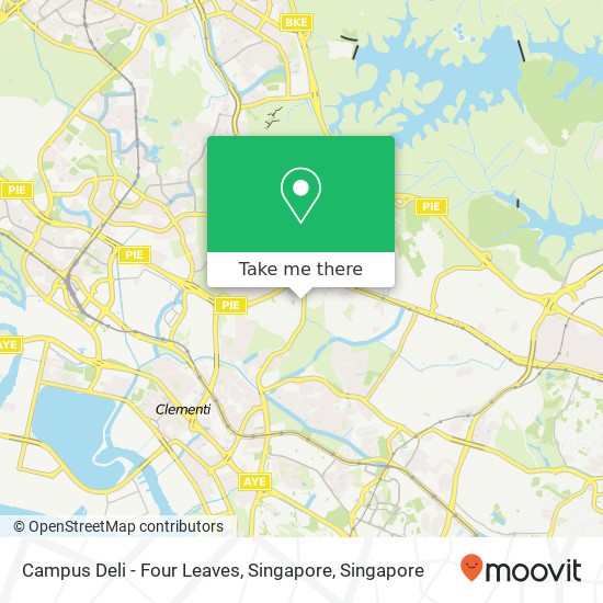 Campus Deli - Four Leaves, Singapore地图