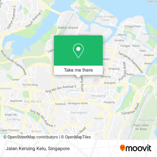 Jalan Keruing Kelu map
