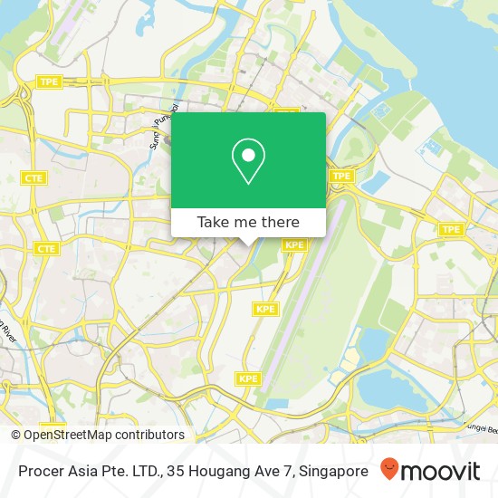 Procer Asia Pte. LTD., 35 Hougang Ave 7 map