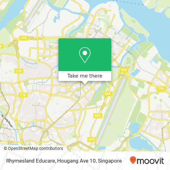 Rhymesland Educare, Hougang Ave 10 map
