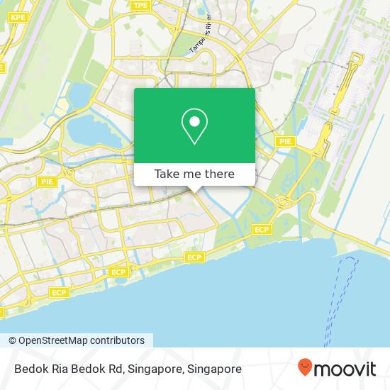 Bedok Ria Bedok Rd, Singapore map