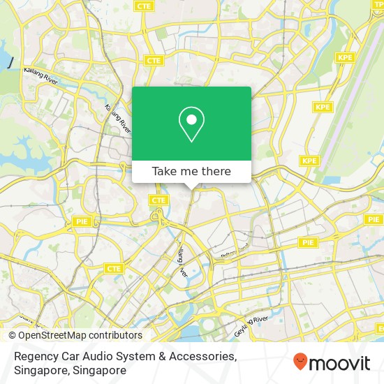 Regency Car Audio System & Accessories, Singapore map