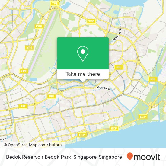 Bedok Reservoir Bedok Park, Singapore map