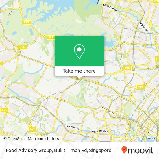 Food Advisory Group, Bukit Timah Rd map