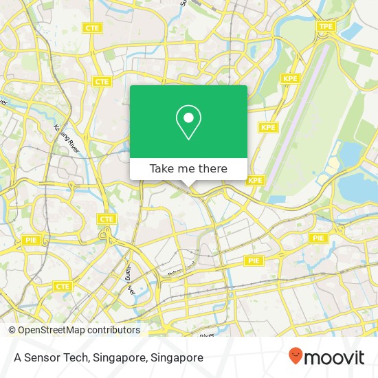 A Sensor Tech, Singapore map