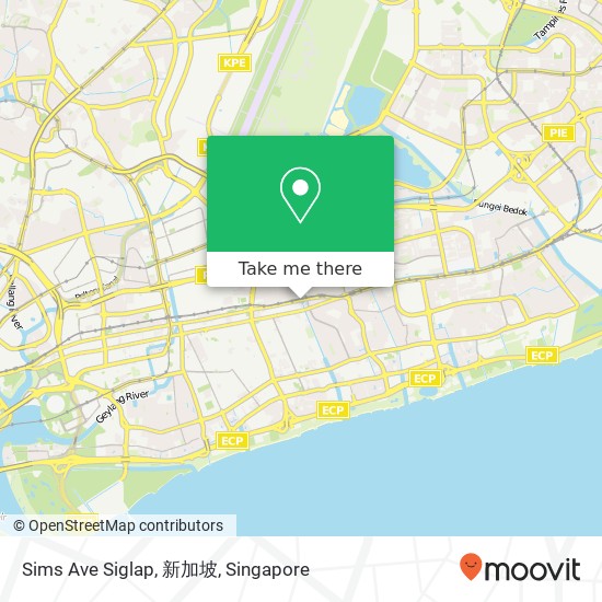 Sims Ave Siglap, 新加坡 map