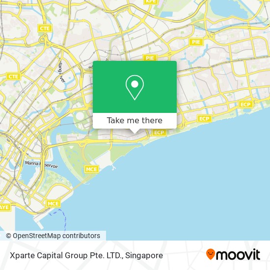 Xparte Capital Group Pte. LTD.地图