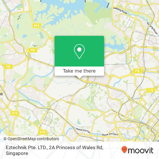 Eztechnik Pte. LTD., 2A Princess of Wales Rd map