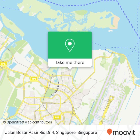 Jalan Besar Pasir Ris Dr 4, Singapore map