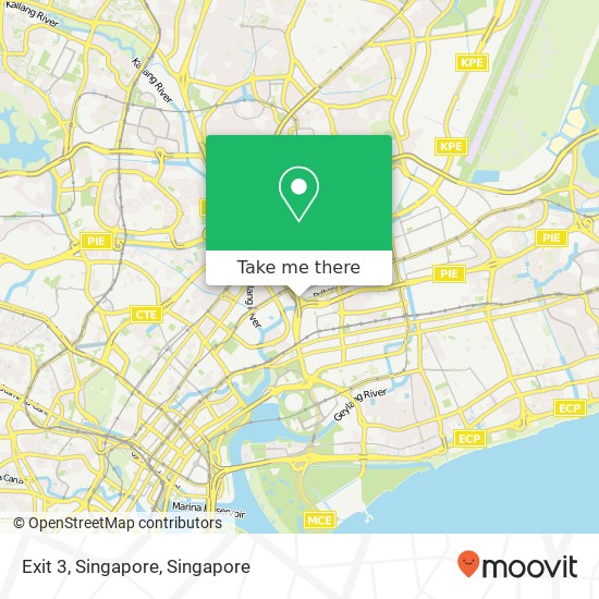 Exit 3, Singapore map