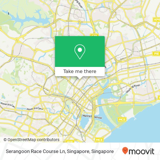 Serangoon Race Course Ln, Singapore map