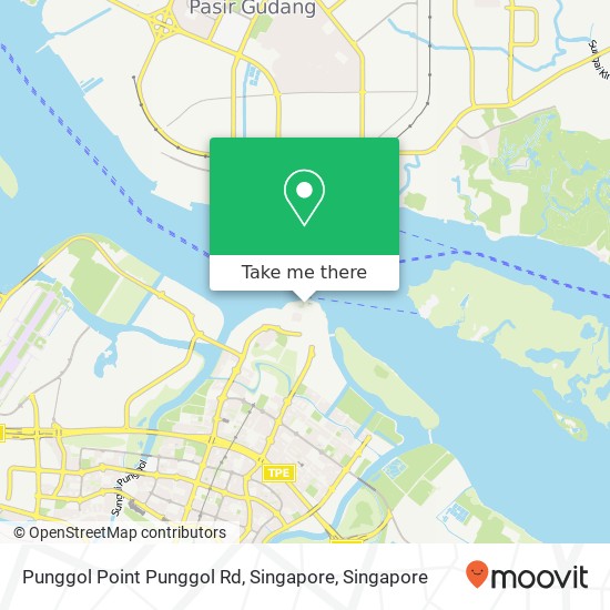 Punggol Point Punggol Rd, Singapore map