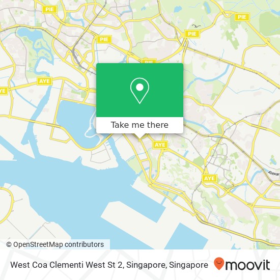 West Coa Clementi West St 2, Singapore地图