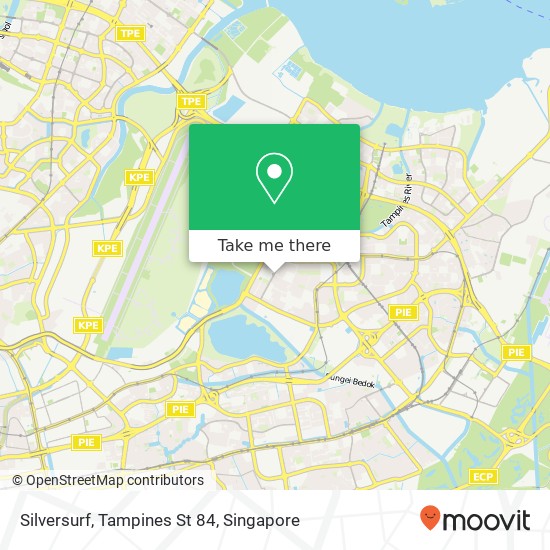 Silversurf, Tampines St 84 map