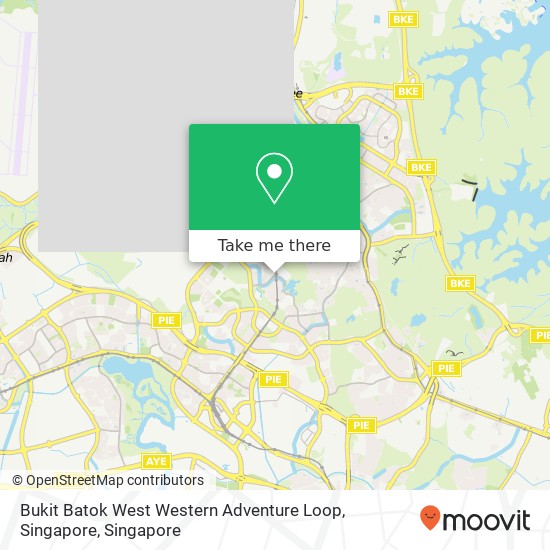 Bukit Batok West Western Adventure Loop, Singapore地图