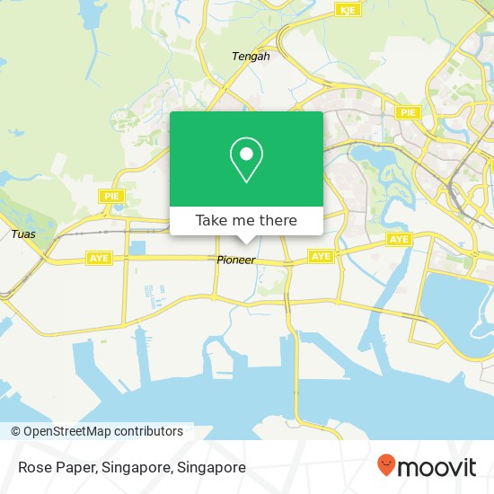 Rose Paper, Singapore map