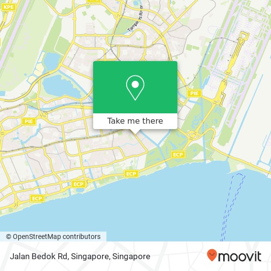 Jalan Bedok Rd, Singapore map