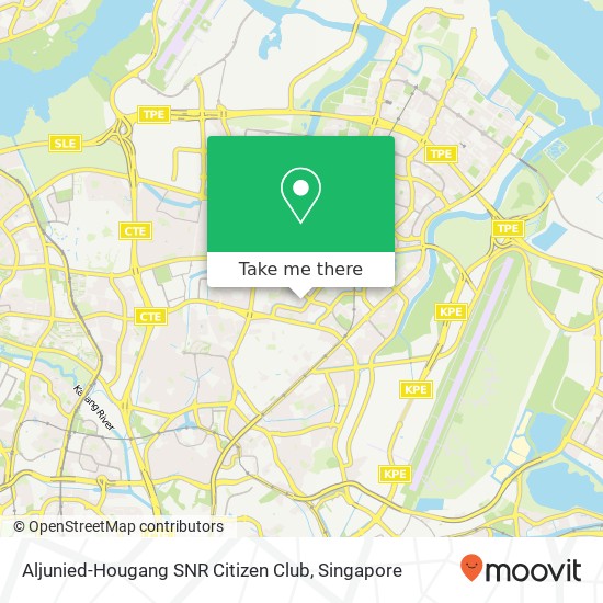 Aljunied-Hougang SNR Citizen Club地图