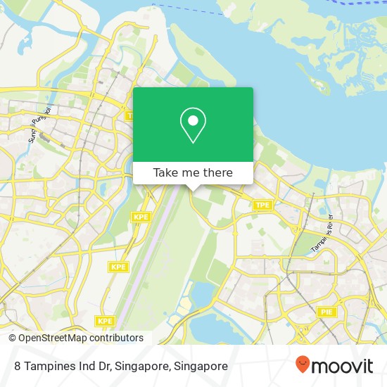 8 Tampines Ind Dr, Singapore地图