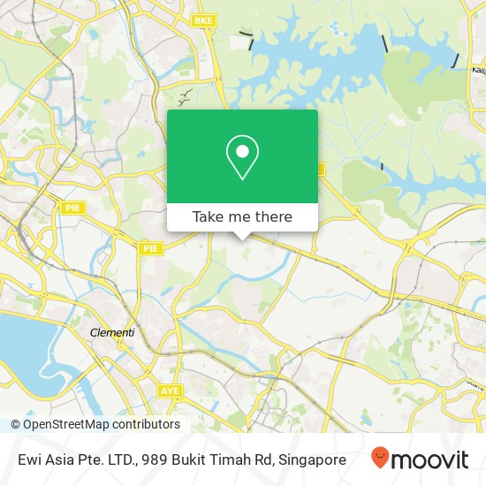 Ewi Asia Pte. LTD., 989 Bukit Timah Rd map