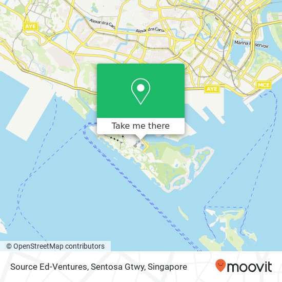 Source Ed-Ventures, Sentosa Gtwy地图