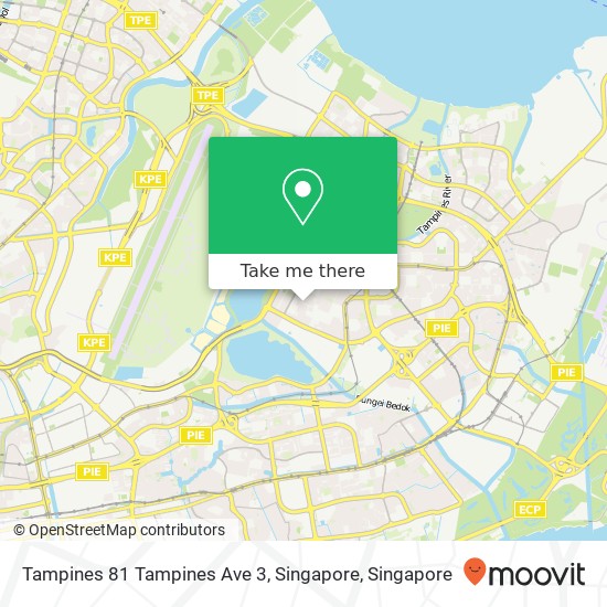 Tampines 81 Tampines Ave 3, Singapore map