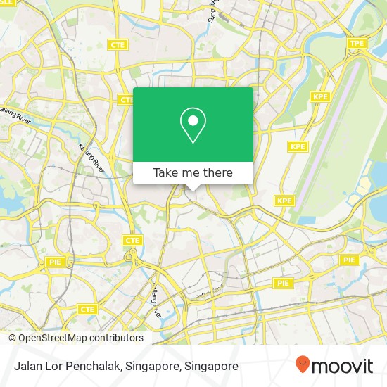 Jalan Lor Penchalak, Singapore地图