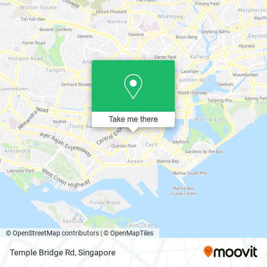 Temple Bridge Rd地图