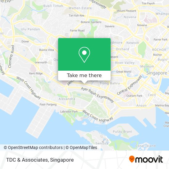 TDC & Associates map